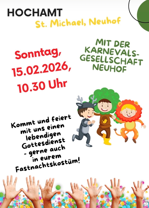 Hochamt Fastnachtssonntag